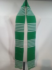 Green And White Kente Stole Graduation Sash