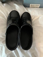 Dansko Professional Clog Shoe for Women, Size 38 - Black -Patent-Excellent Cond 
