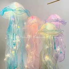 DIY Jellyfish Lantern under the Sea Colorful Jellyfish Lamp Girl Bedroom Atmosph