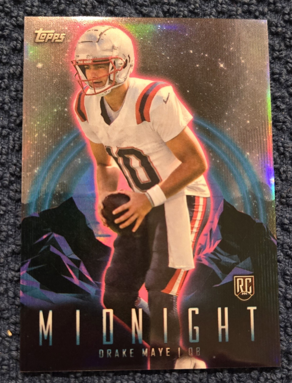2024 Topps Midnight - Rookie Drake Maye #62 New England Patriots (RC)