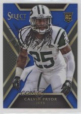 2014 Panini Select Rookies Blue Prizm 27/50 Calvin Pryor #111 0b2