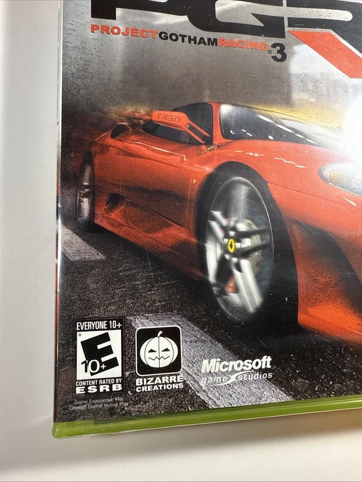 Project Gotham Racing 3 PGR Microsoft XBOX 360 Brand New Factory Sealed - Image 3 of 4