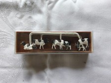 Merten Figuren 6x Rinder Schwarz / Weiß , HO 1:87, Nr. 2407