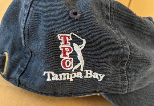 Baseballmütze Kappe TPC Golf marineblau Tampa Bay verstellbar Baumwolle Patch Erwachsene Männer - Bild 8 von 10