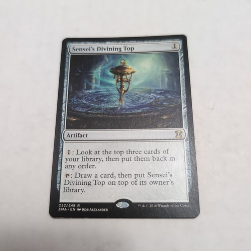 Sensei’s Divining Top MTG Eternal Masters LP Artifact Rare - Picture 1 of 2
