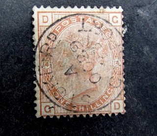 nystamps Great Britain Stamp # 87 Used $165 G21y1160