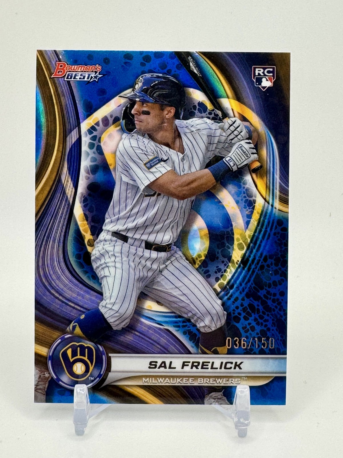 2024 Bowman's Best #37 Sal Frelick Blue Refractors #/150