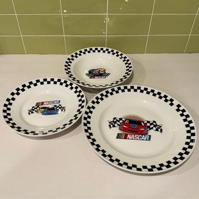 Gibson NASCAR Checkered Plate Set (c. 2002)   Race Day Retro