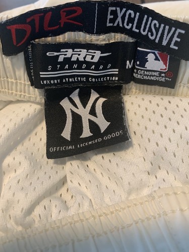 Pro Standard DTLR Exclusive Official Licensed Men’s Lined Shorts MLB Ivory MED - Picture 11 of 15