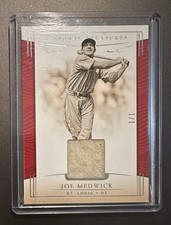 2019 Panini National Treasures Joe Medwick Game-Used Material Jersey #1/1