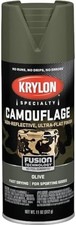 Krylon Ultra Flat Olive Camouflage Spray Paint 11oz