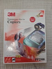 3M 120 COUNT TRANSPARENCY FILM FOR COPIERS, 8.5 X 11