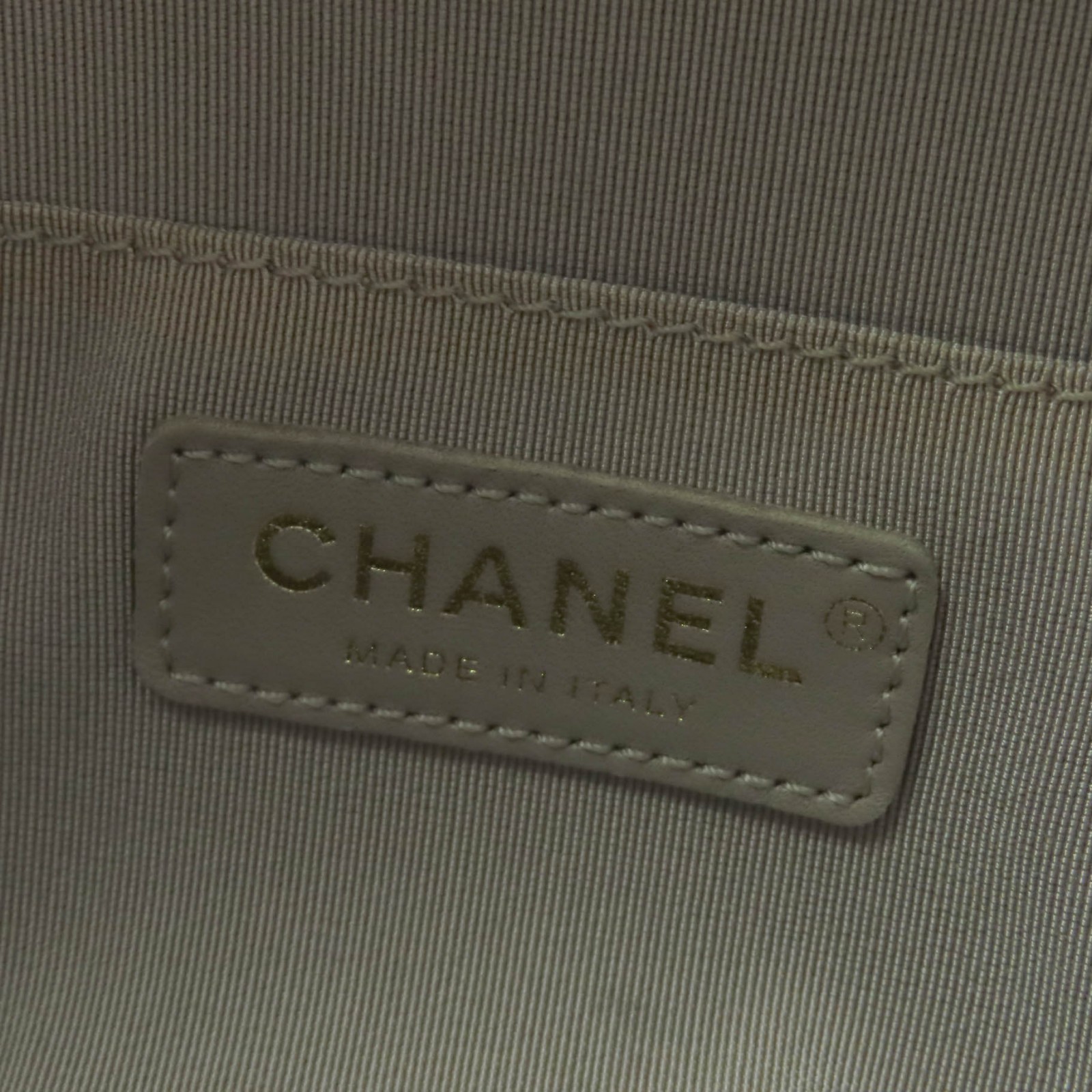 Excellent CHANEL Backpack COCO Mark Turnlock Mate… - image 11