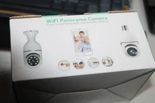 adjustable wifi panorama camera (mountable or screw in lightbulb socket)