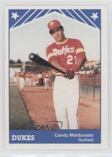 1983 TCMA Albuquerque Dukes Candy Maldonado #14 Rookie RC