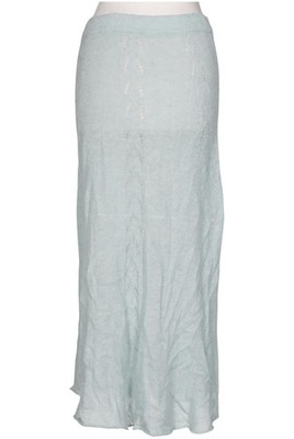 ZARA Rock Damen Damenrock Gr. S Wolle Alpaka Hellblau #glf8zrt