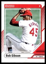 Bob Gibson 2024 Donruss #33 St. Louis Cardinals FREE SHIPPING AutographDen