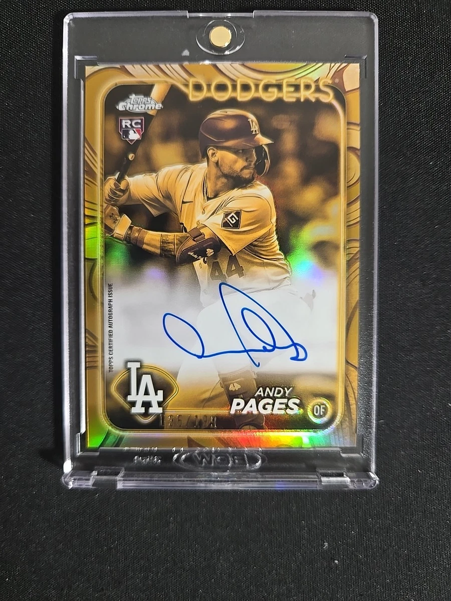 2024 Topps Gilded Collection - Andy Pages #GOLD-AP for sale | eBay