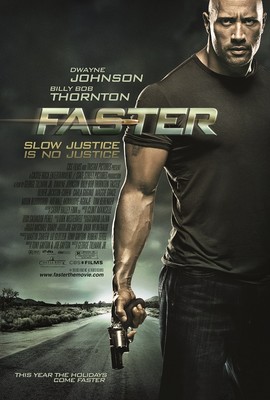 Faster movie poster print - Dwayne Johnson poster 11 x 17 inches