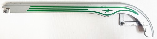 Vintage Schwinn Chain Guard for Adult Bicycle, Grey / Green with mounting bolts