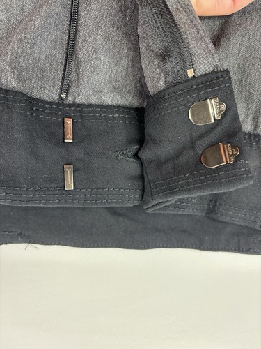 Lane Bryant Women's Plus Size 24 Gray Stretch Wide-Leg Pants 42"Waist x 30"Ins. - Picture 7 of 24