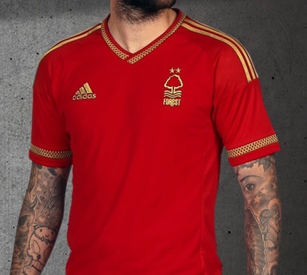 Maillot Homme FC Nottingham Forest 2015/2016 - Taille L - État Très Bon 4+/5 - Occasion
