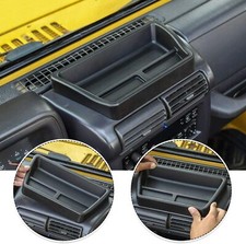 Center Console Dash Tray Dashboard Storage Box For 1997-2006 Jeep Wrangler Tj M