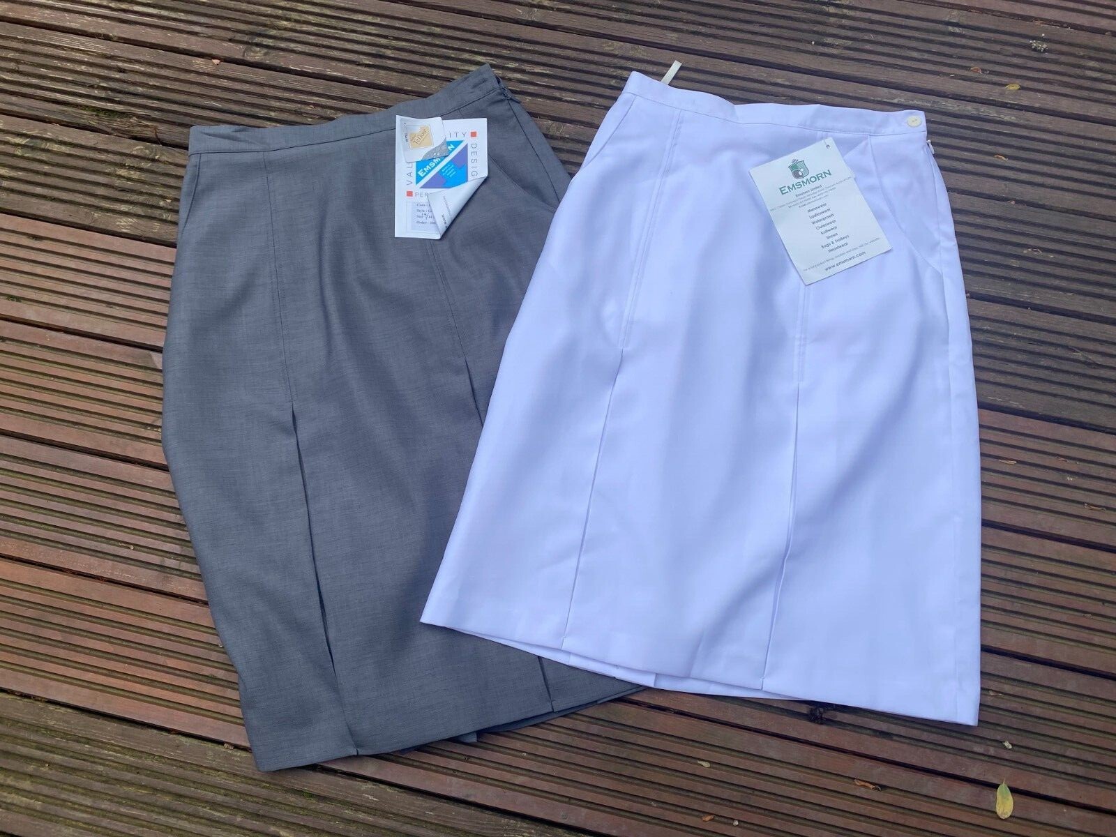 EMSMORN BOWLS SKIRT bowlswear clothing Ladies stretch GREY WHITE BOWLING eBay