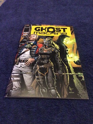 Ghost Machine #1 shot main cover first 1st print 2023 MAD GHOST! Geiger redcoat