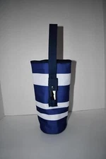 Sunnylife Cooler Bottle Tote in Blue Stripe Dolce Classic #SODBOTDV NWT