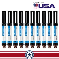 USA Dental Dual Cure Flowable Composite Resin Core Build Up A2 8g/Syringe DENTEX