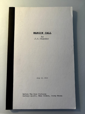 MARGIN CALL by J.C. Chandor - AMPAS/FYC Screenplay