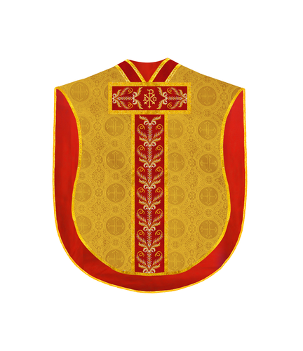 Traditional Church Vestment - Borromean Style Chasuble Vestment - Picture 24 of 24