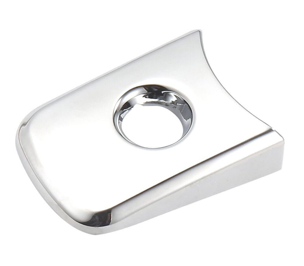 CHROME FL Outside Door Handle ESCUTCHEON for 2003-08 Infiniti G35 