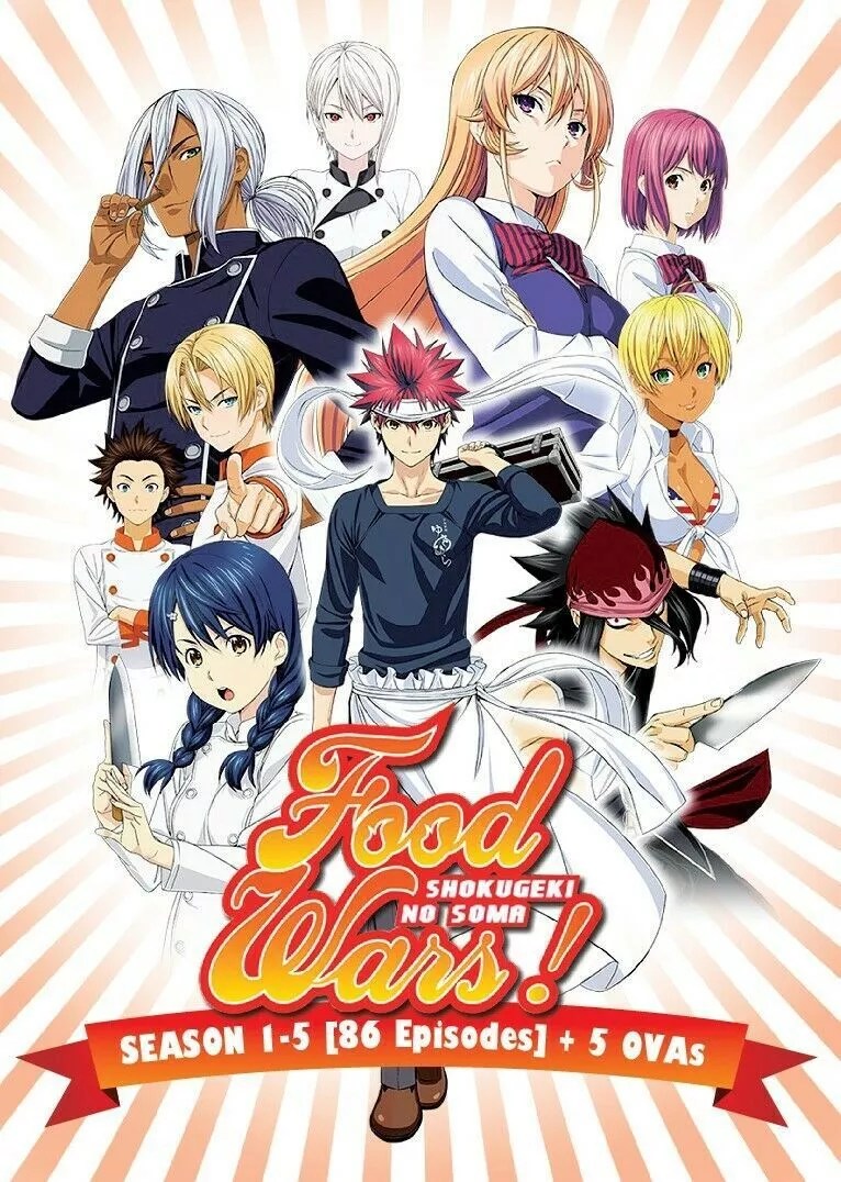 Crunchyroll.pt - [NOTÍCIA] Dois novos OVAs de Food Wars! Shokugeki no Soma  estão chegando à Crunchyroll! 🔪🔥 ⠀⠀⠀⠀⠀⠀⠀⠀ 📰 Mais informações