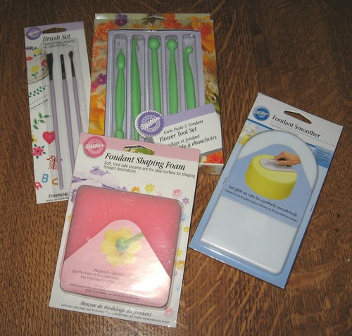 FONDANT CAKE DECORATING TOOLS-ALL BRAND NEW IN THE ORIGINAL PACKAGING!