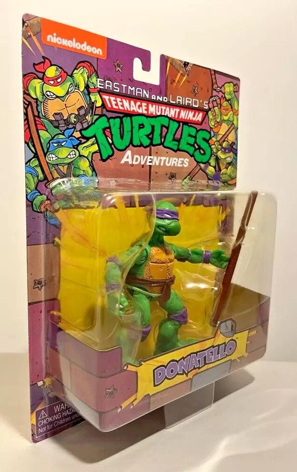 NEW Playmates Eastman & Lairds Teenage Mutant Ninja Turtles Adventures Donatello - Image 3 of 4