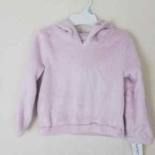 Carter's Kids Plush Fleece Pullover Hoodie Girl's size 5 in Pastel Pink