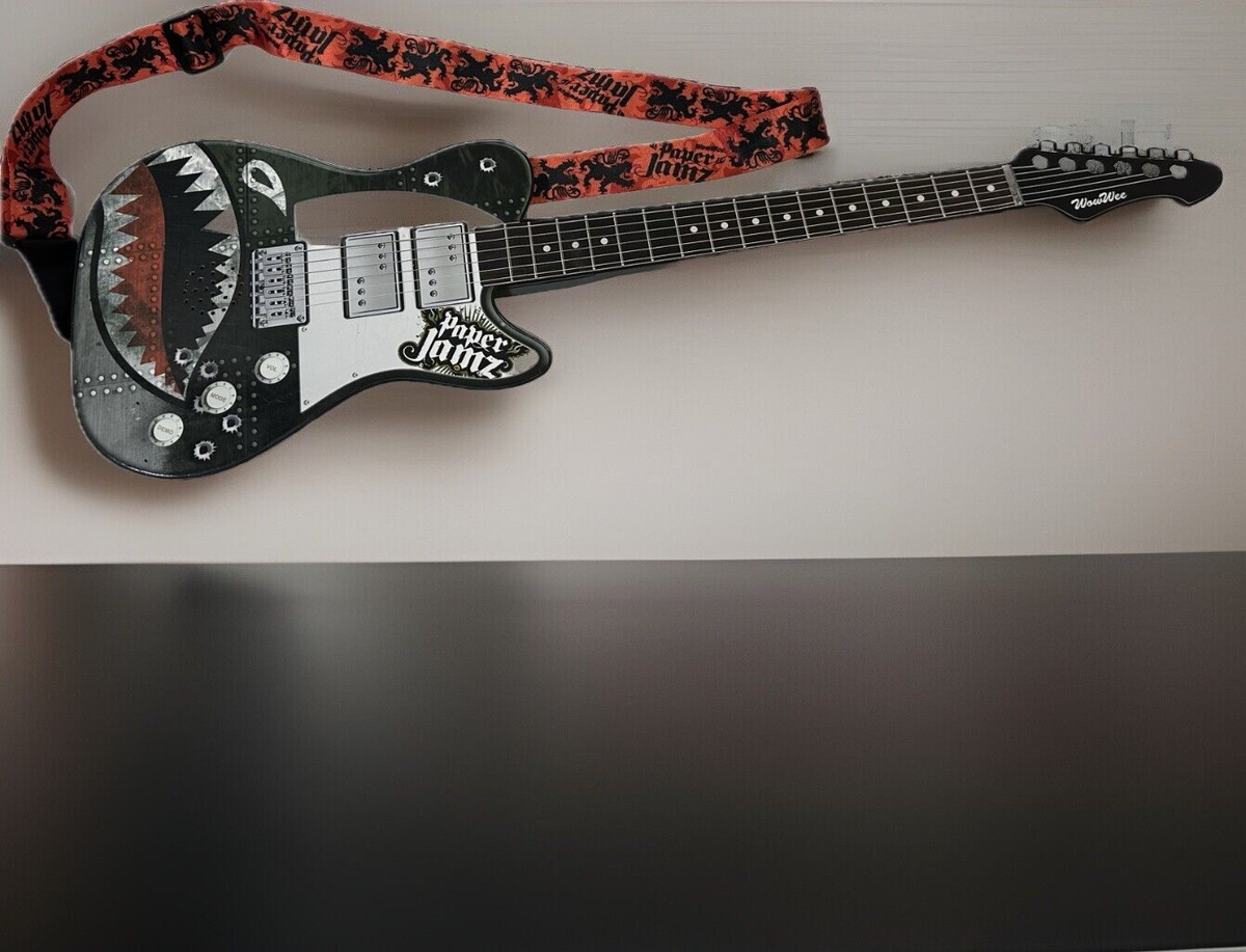 WowWee Paper Jamz Instant Rock Star Shark Guitar with Red WowWee Paper Jamz Instant Rock Star Shark Guitar with Red