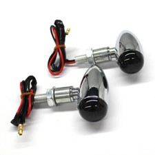 2Pcs Bullet Motorcycle Front Rear Turn Signal Light Indicators Blinkers - View #4