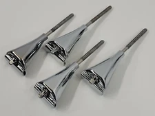 TAYE Bass Drum Claws and Tension Rods - Chrome (4 Sets)