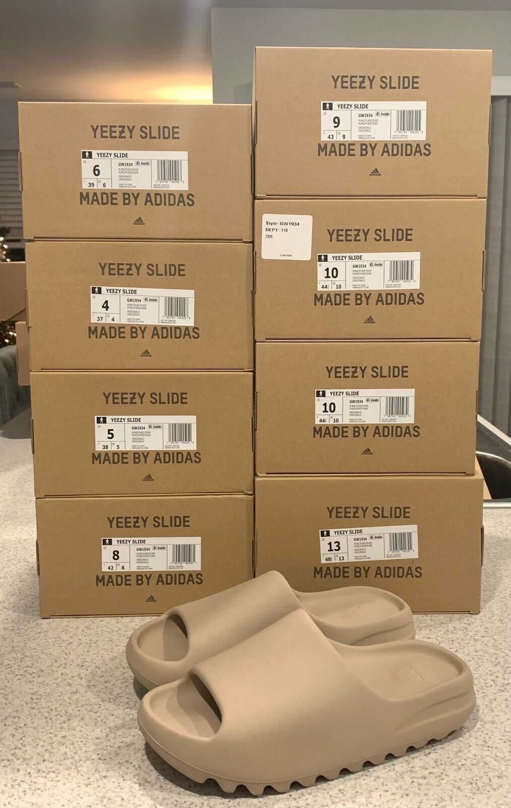 yeezy slide pure