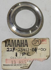 1 NOS Yamaha TW200 XT225 YSR50 RT180 GT80 Ball Bearing Race 1 OEM 22F-23411-01