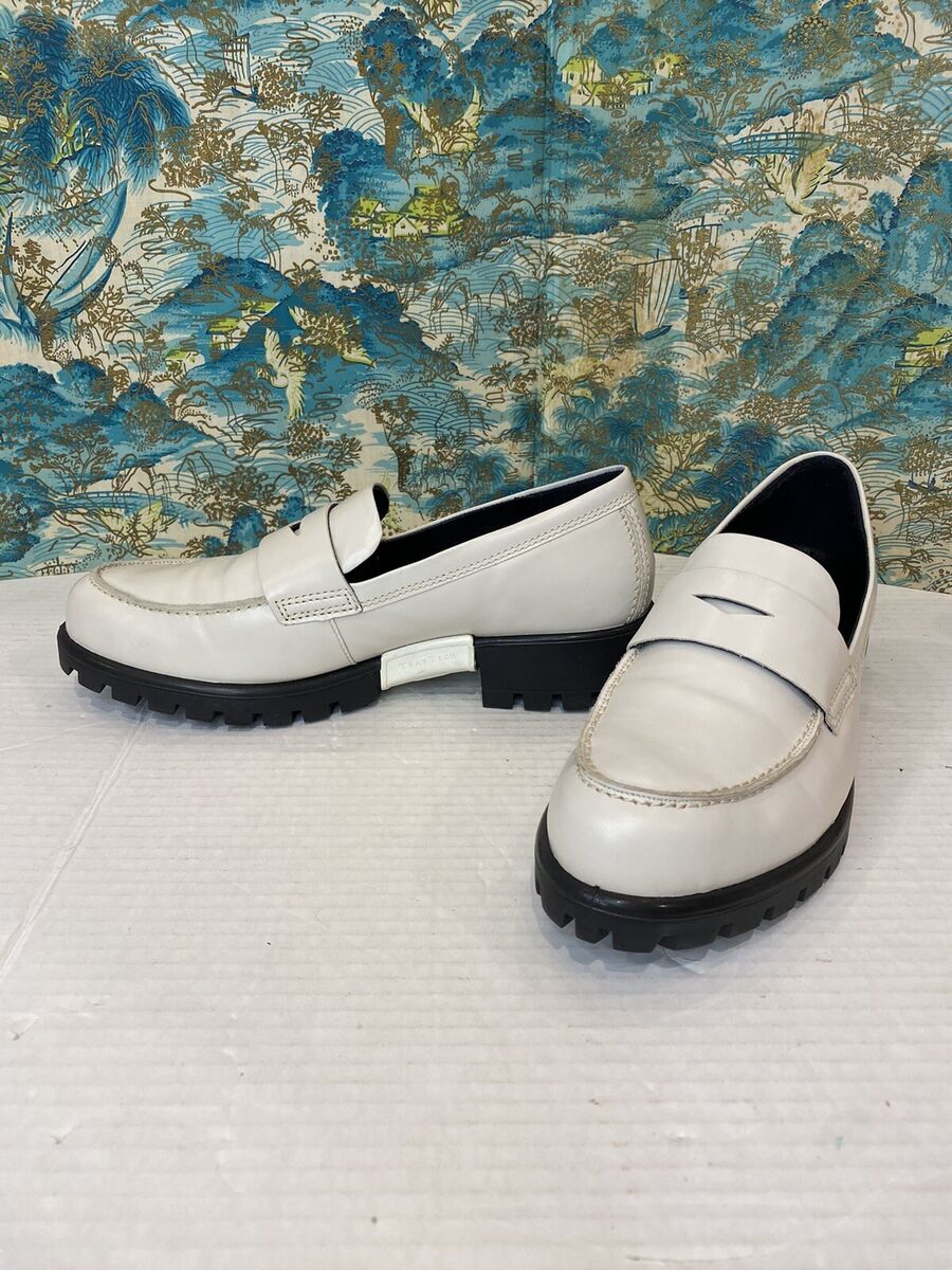 Ecco Womens Shoes 40,9.5 Tray Tech Moc Toe Penny Loafers Lug Ecco Womens Shoes 40,9.5 Tray Tech Moc Toe Penny Loafers Lug