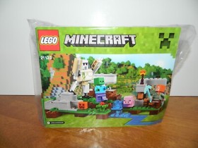 LEGO Minecraft 21123 THE IRON GOLEM 100% Complete Minifigures Instructions 2