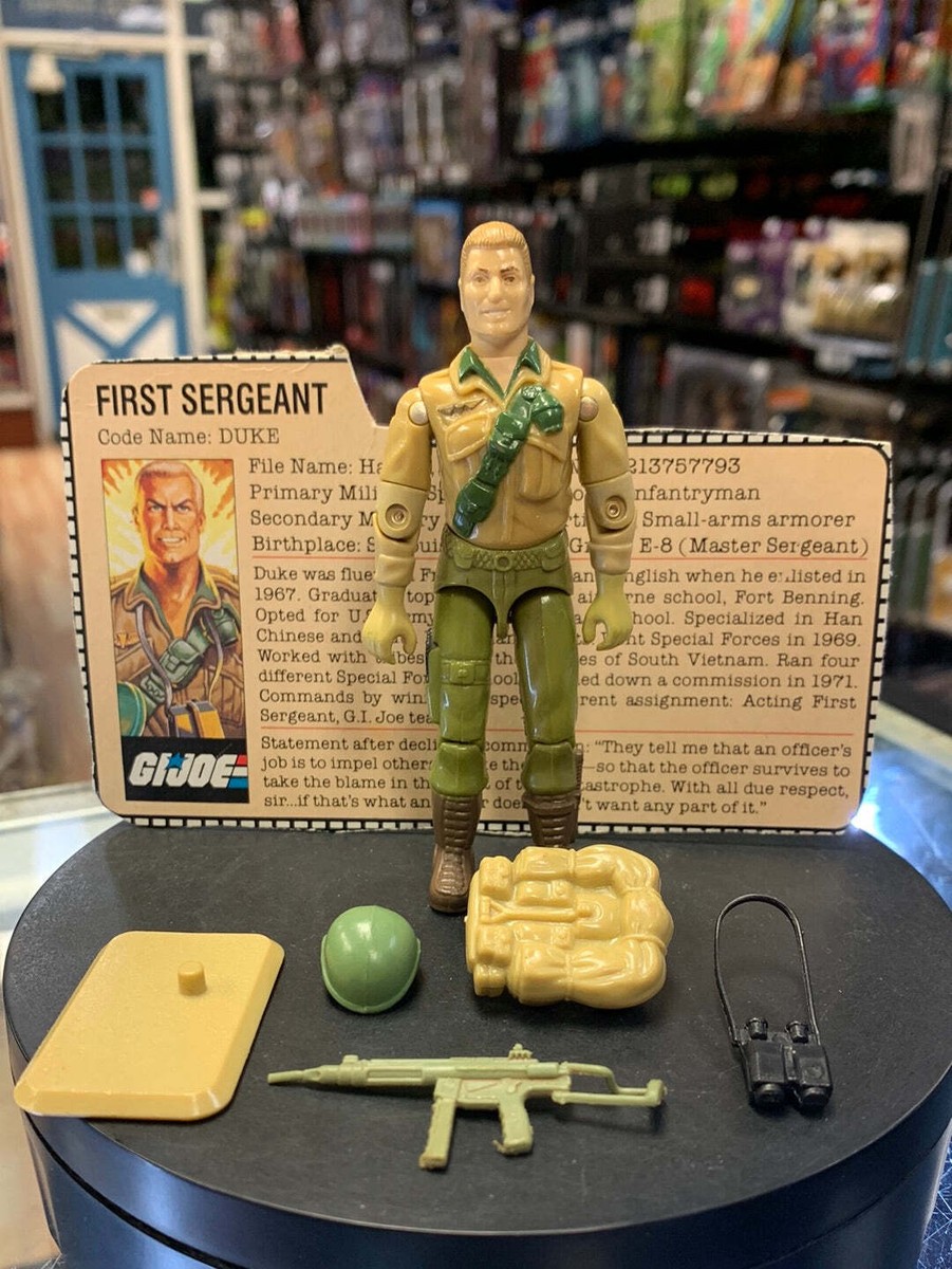 G.I. Joe フィギュア 6体セット Duke with File Card 8408 (Vintage GI Joe, Hasbro) Complete | eBay