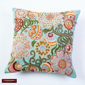 aqua throw pillow covers