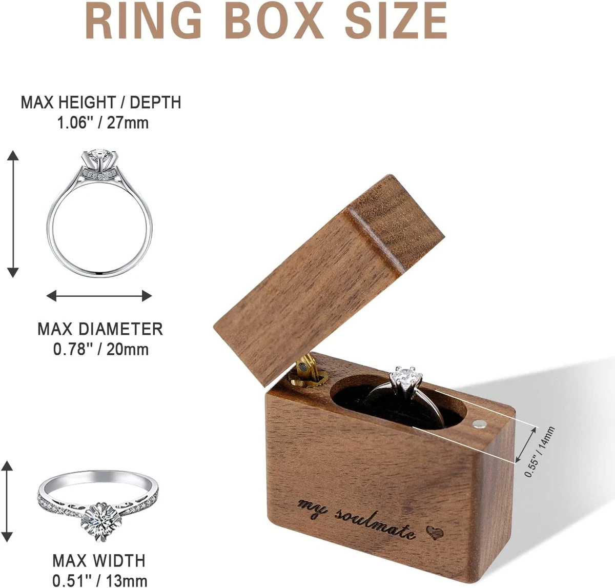 Small ring case deals