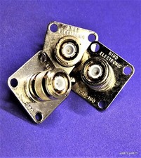 LOT OF 3 BIRD 4240-160 MALE RF TNC SOLDERLESS OEM QC CONNECTOR