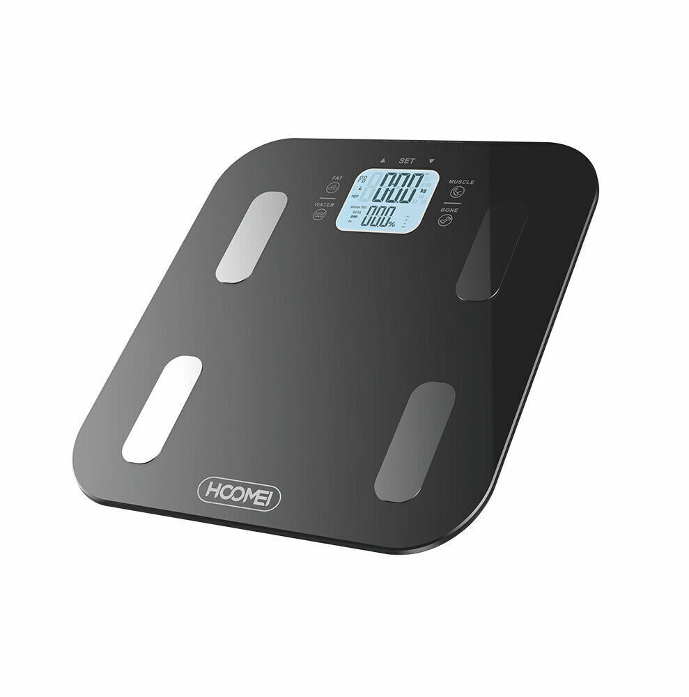 Bilancia Fitness 180Kg HM-1560: Monitora Massa Grassa e Peso in Tempo Reale